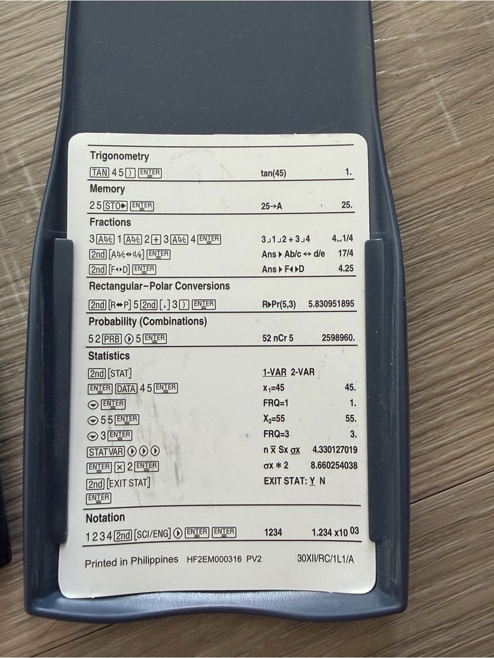 Calculator Back Cover - Picture 3 of 5
